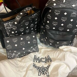 MCM Purse and Backpack